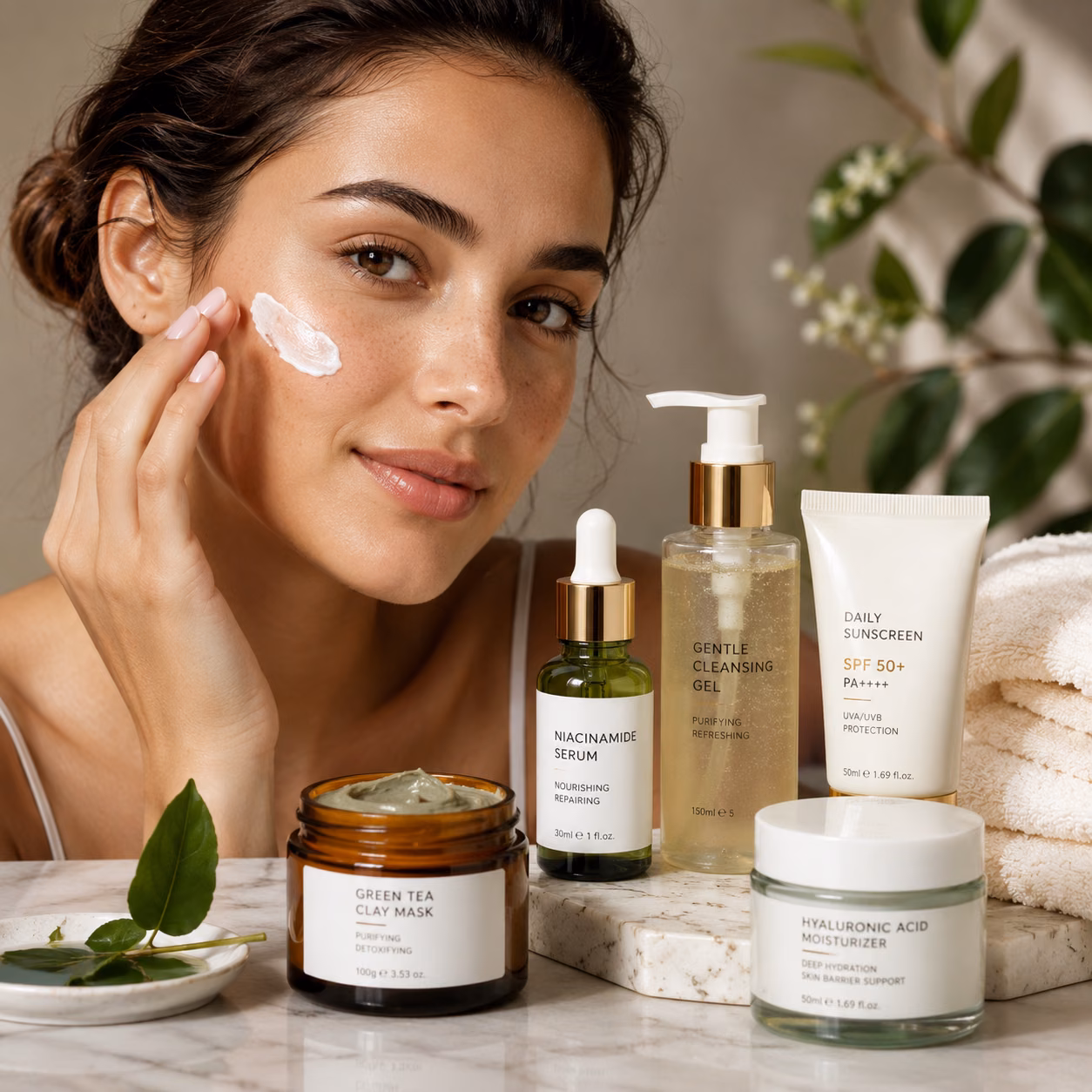 قسم العناية بالوجه في Boutique Ouatine